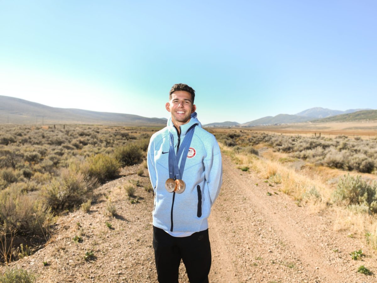 Parkite Grant Fisher returns home after the Paris Olympics